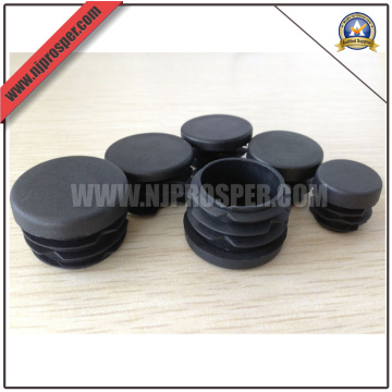 PE Plastic Black Round Caps for Chair Legs (YZF-C308)